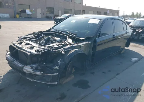 2017 BMW 750I из США, поврежденный, VIN WBA7F0C3XHGM21548